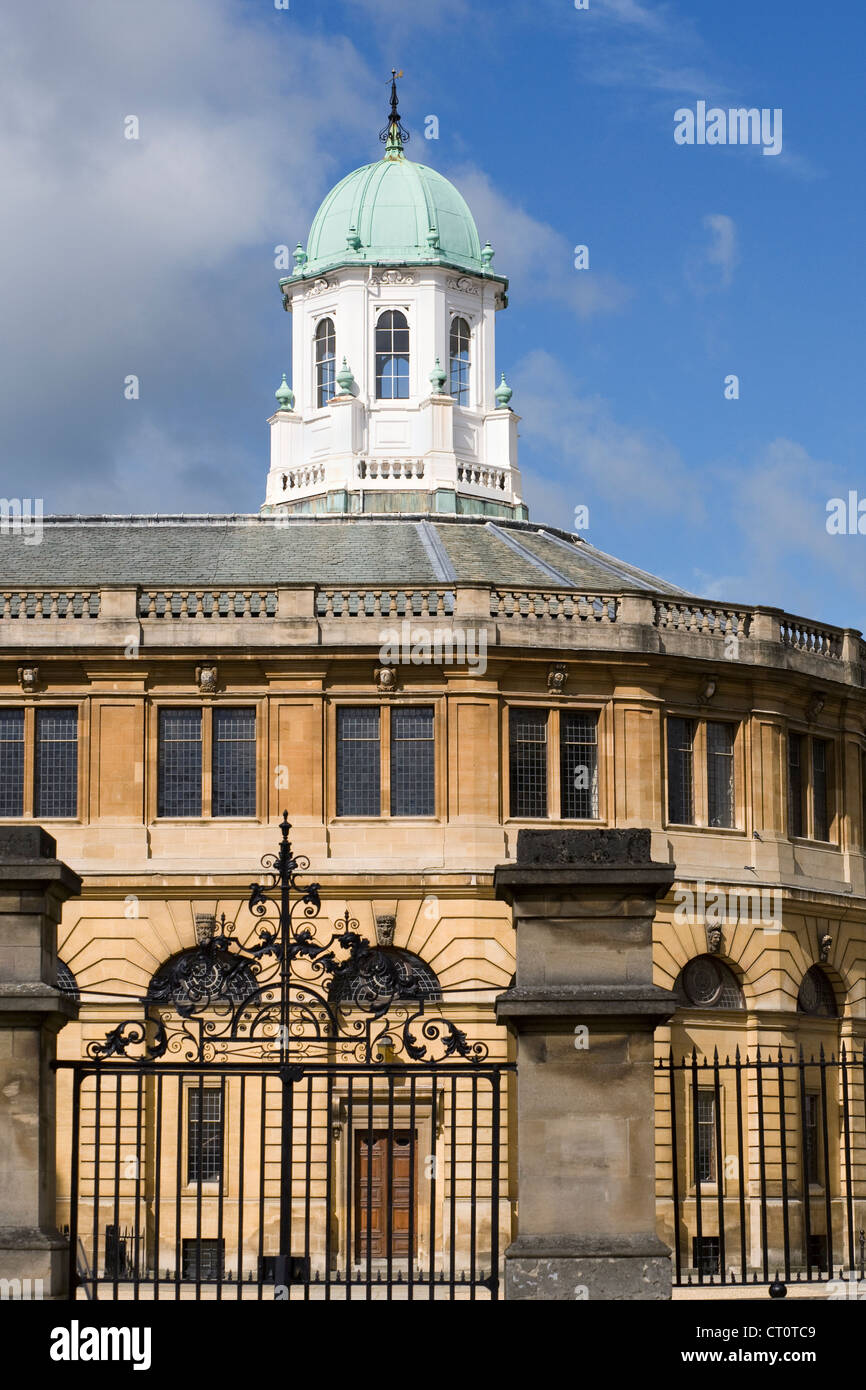 Il Sheldonian Theatre, Oxford. Foto Stock
