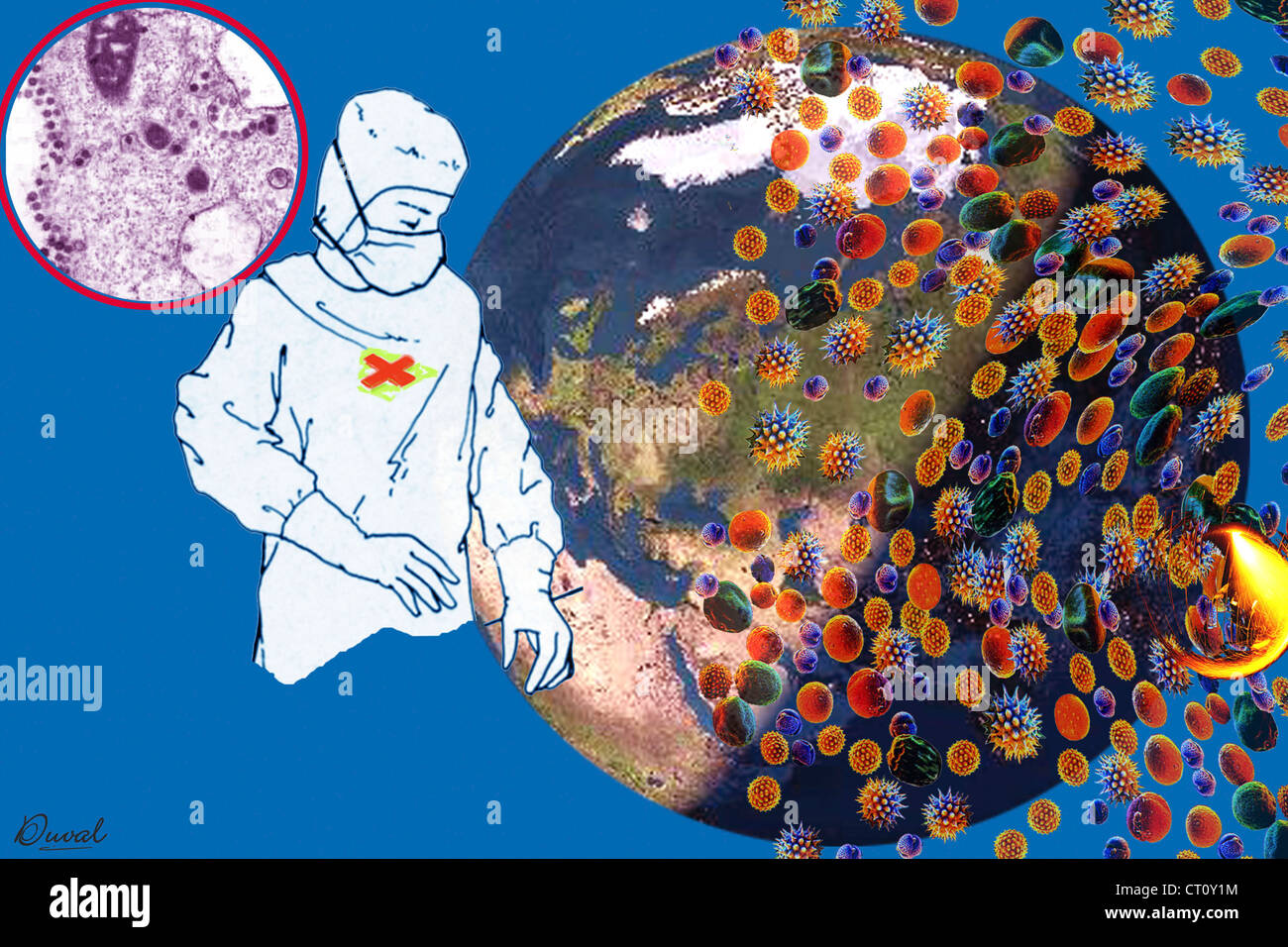 PREVENZIONE DI SARS Foto Stock