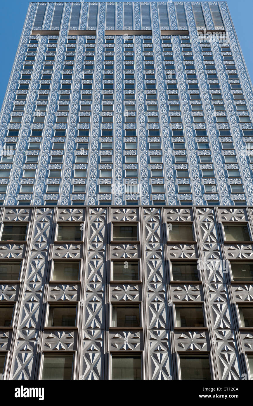 L'edificio Socony-Mobil a 375 Lexington Avenue a Manhattan, New York City, Stati Uniti d'America. Foto Stock