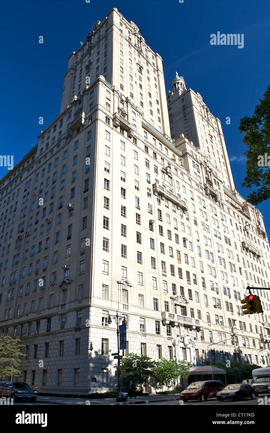 San Remo edificio su Central Park West a Manhattan, New York, Stati Uniti d'America. Foto Stock