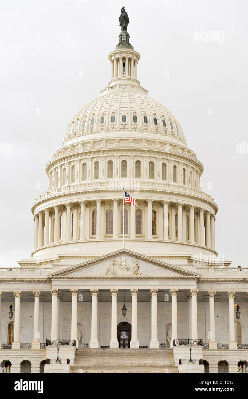 Il Campidoglio di Washington DC, Stati Uniti d'America. Foto Stock