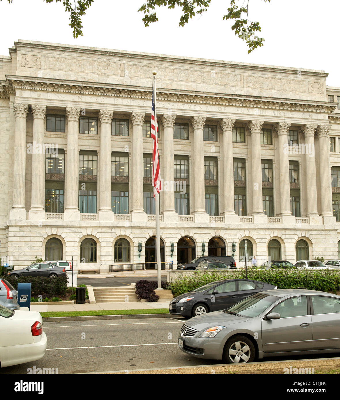 Dipartimento di Agricoltura Costruzione in Washington DC, Stati Uniti d'America. Foto Stock