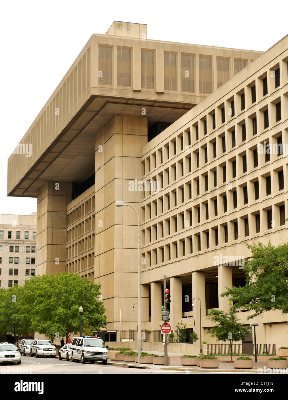 J Edgar Hoover Building a Washington DC, Stati Uniti d'America. Foto Stock