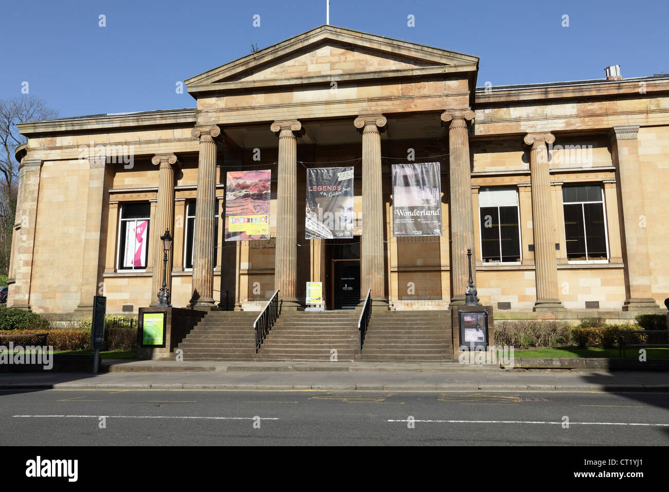 Paisley Art Gallery and Museum High Street, Paisley, Renfrewshire, Scozia, Regno Unito Foto Stock