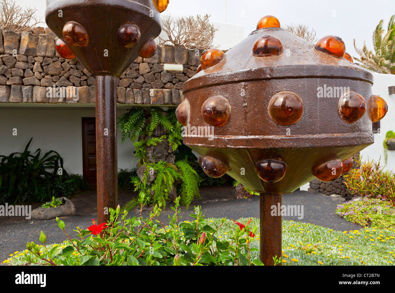 Lanzarote, Jameos del Agua - Lanzarote, Isole Canarie, Spagna, Europa Foto Stock
