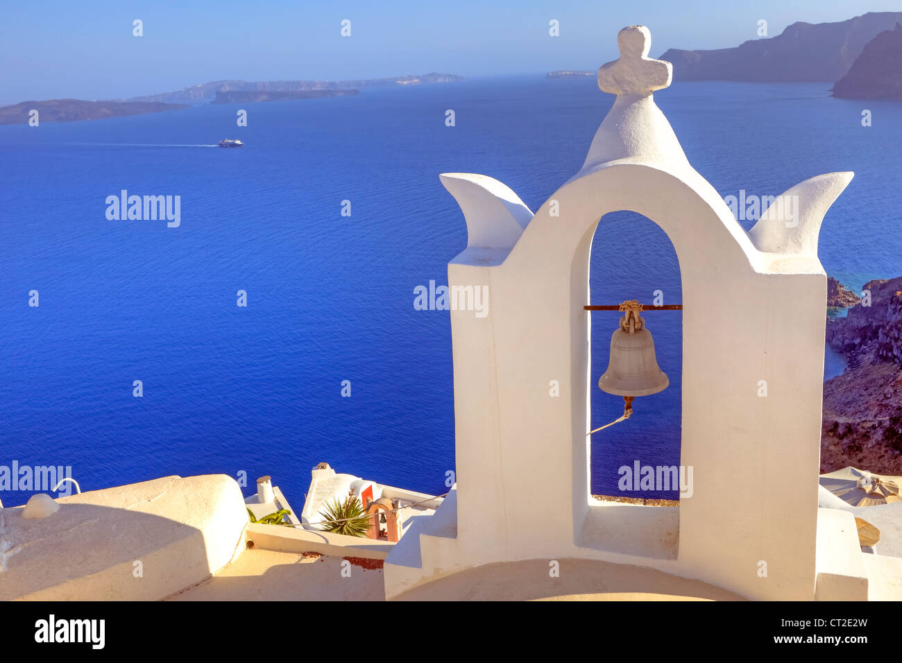 Oia - Santorini, Grecia Foto Stock