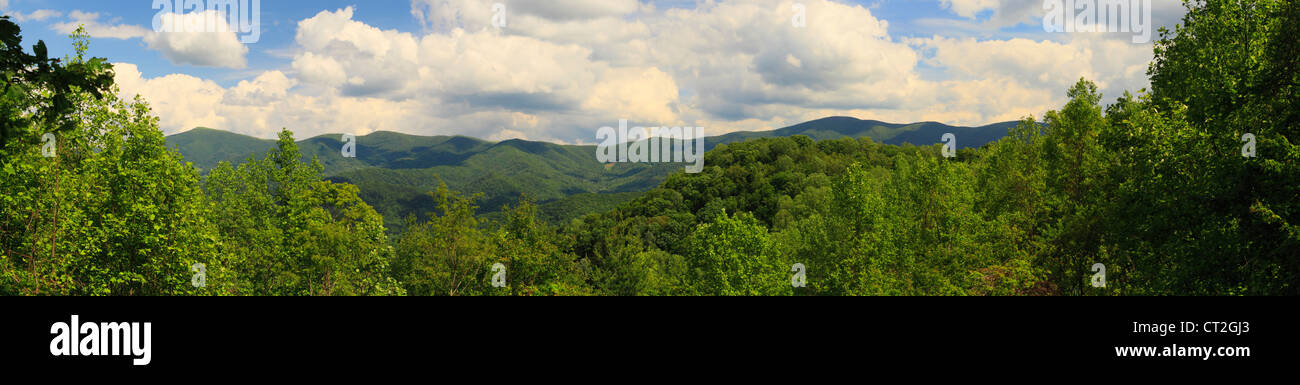 HOMESTEAD STEFANO MOUNTAIN si affacciano, Stefano Mountain State Park, Stefano montagna, Tennessee, Stati Uniti d'America Foto Stock