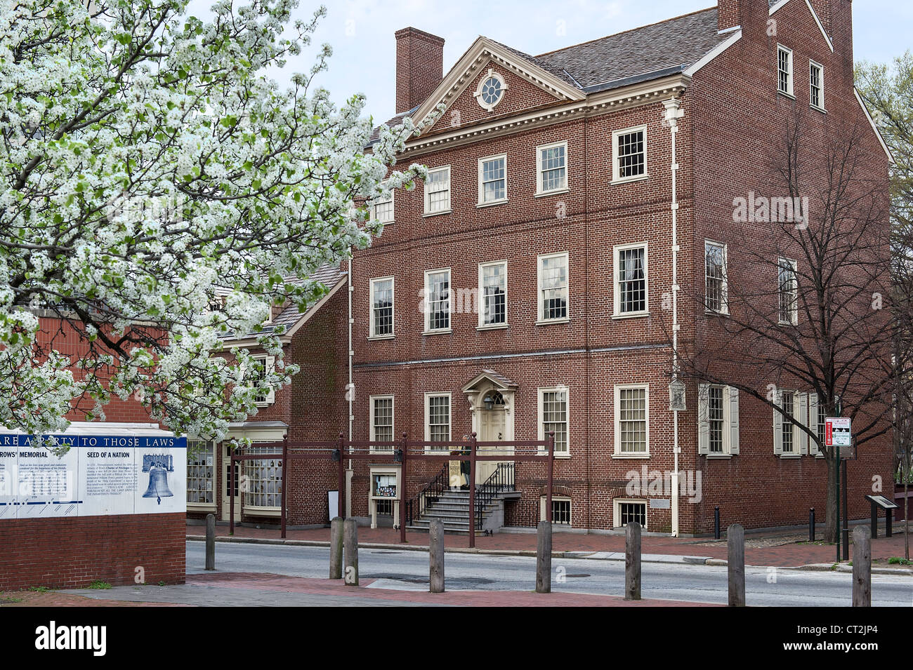 Città storica taverna, Philadelphia, Pennsylvania, Stati Uniti d'America Foto Stock