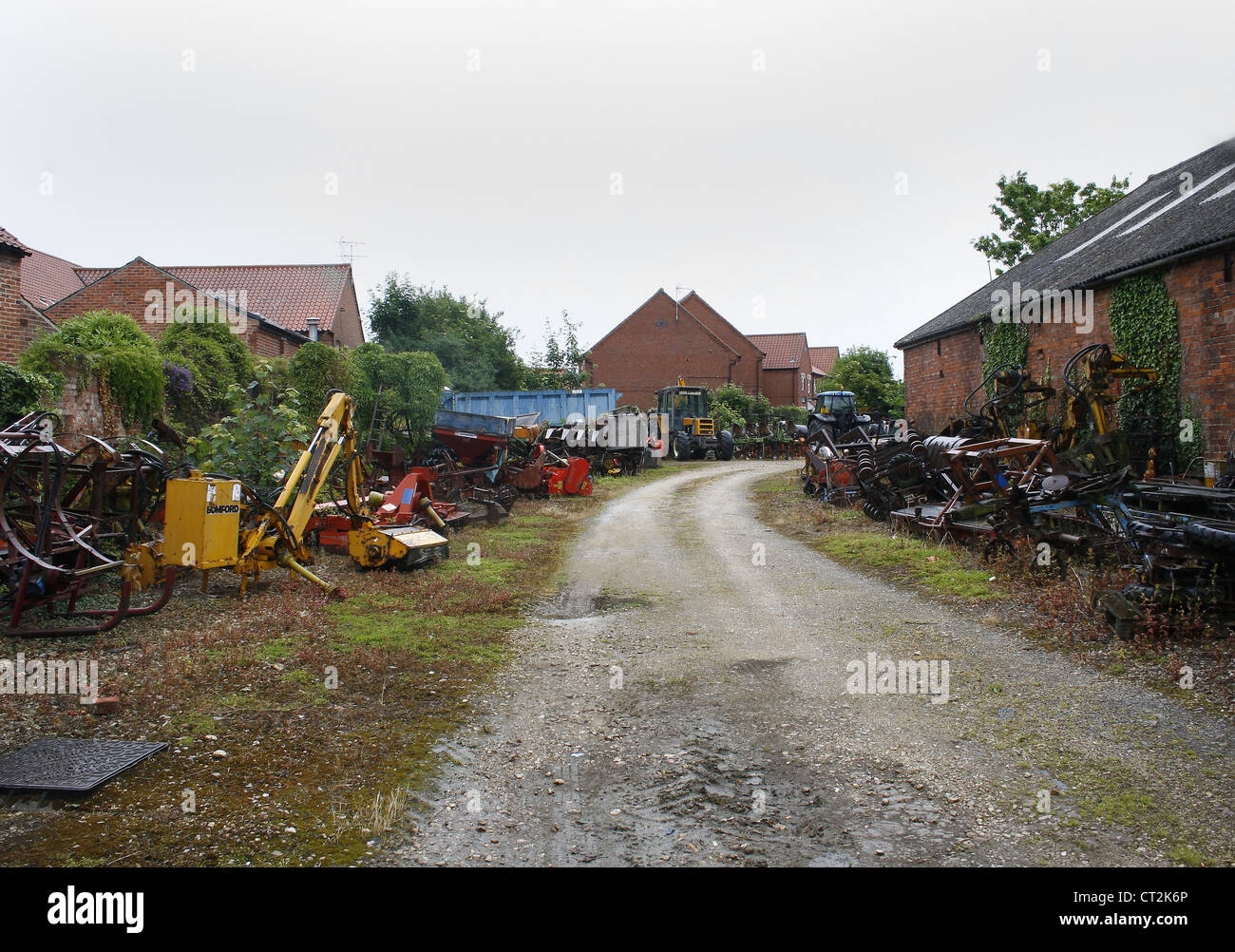 Macchine agricole servizio vendita e riparazione Mill Gate, Newark-on-Trent, Newark, Nottinghamshire, England, Regno Unito Foto Stock