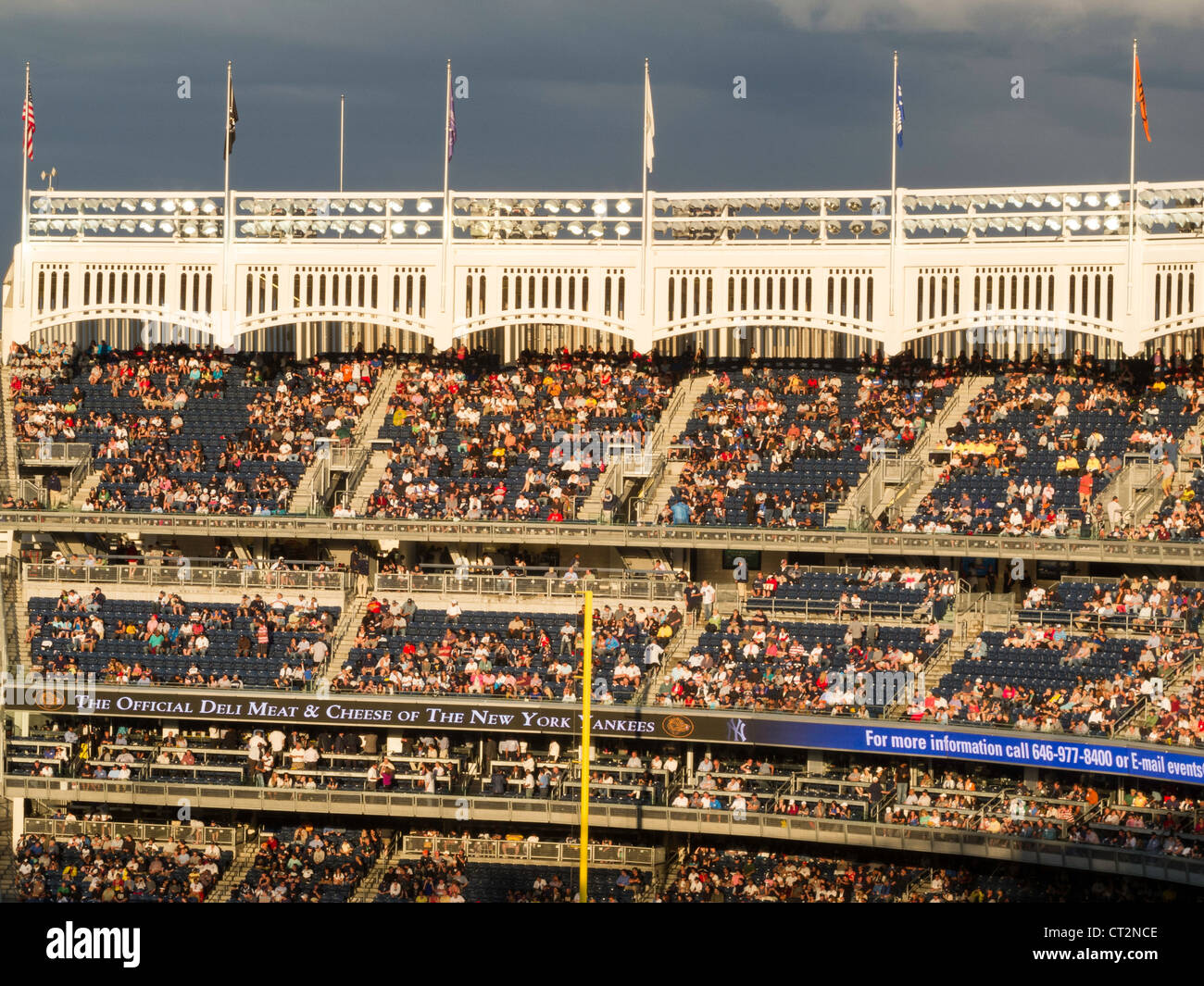Yankee Stadium di New York Foto Stock
