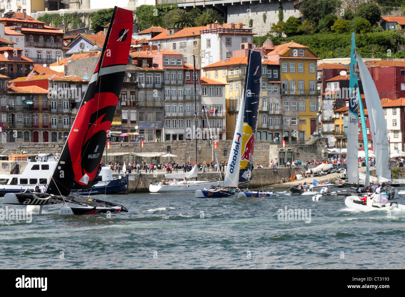 Extreme serie Vela evento, in Europa, Portogallo Porto - 2012 Foto Stock