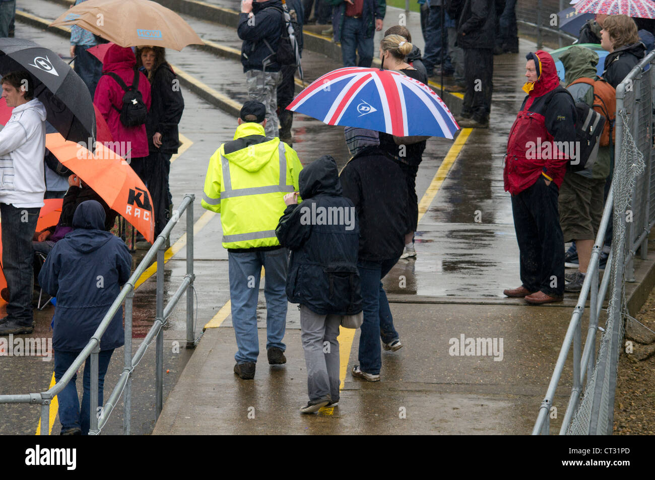 Silverstone 06-07-2012 di Formula Uno libere del venerdì. Foto Stock
