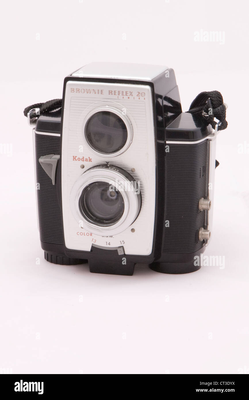 Kodak Brownie reflex fotocamera 20 Foto Stock