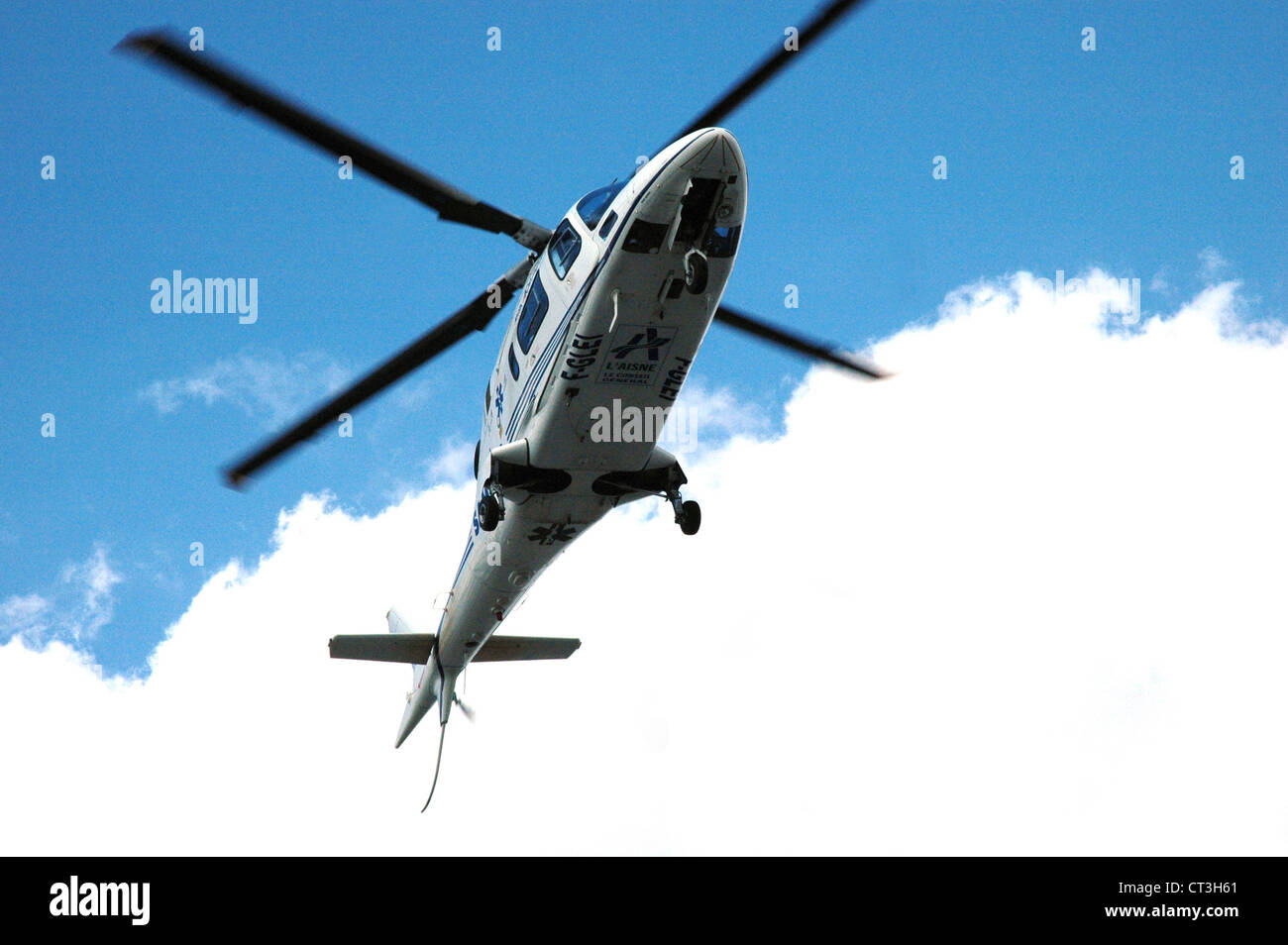 Trasporto di emergenza Foto Stock