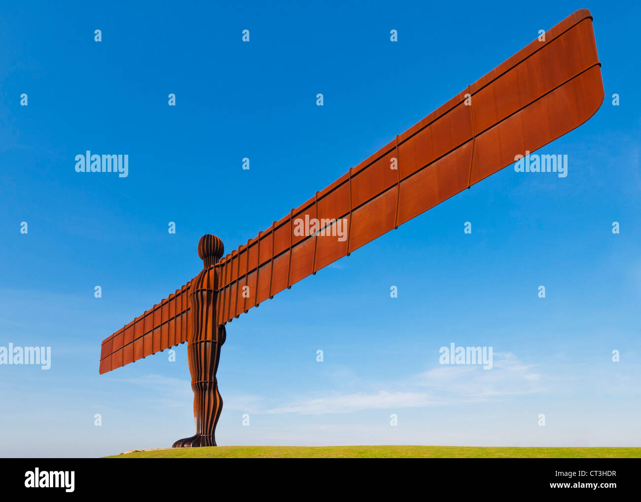Angelo del Nord la scultura di Antony Gormley Gateshead Newcastle-upon-Tyne Inghilterra gb uk eu europe Foto Stock
