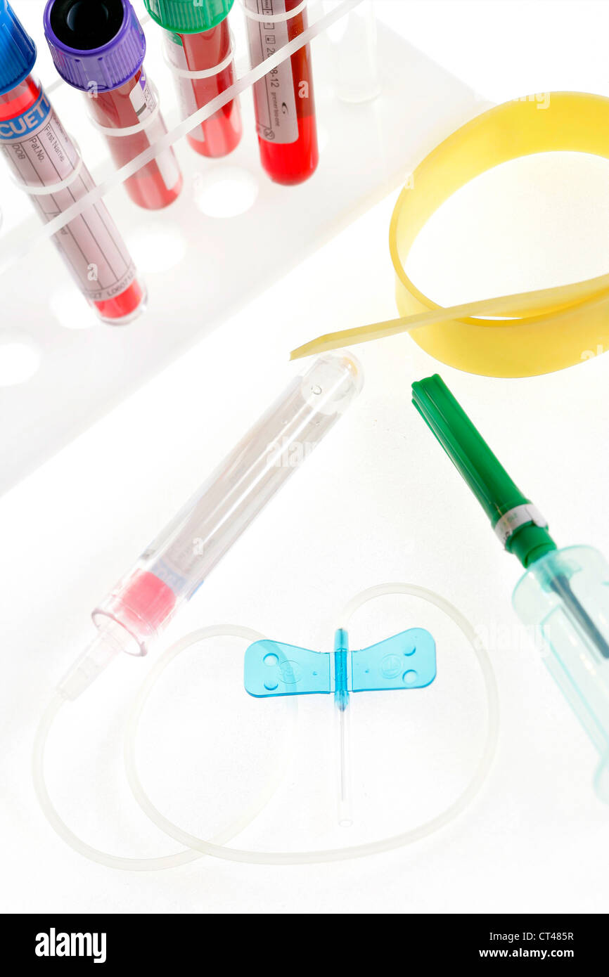 CAMPIONE DI SANGUE Foto Stock