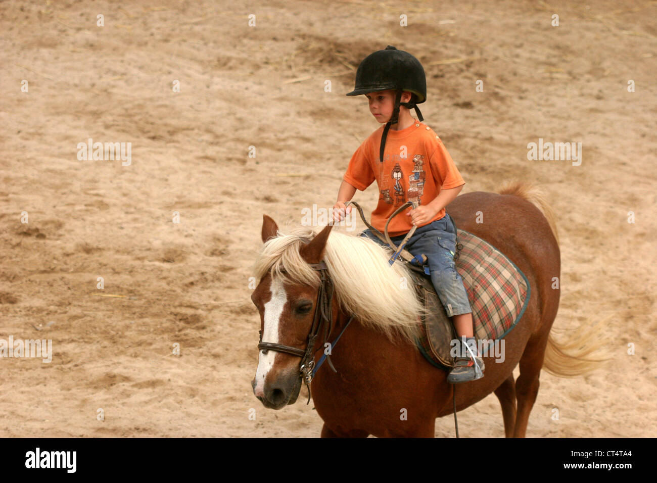 Passeggiate a cavallo Foto Stock