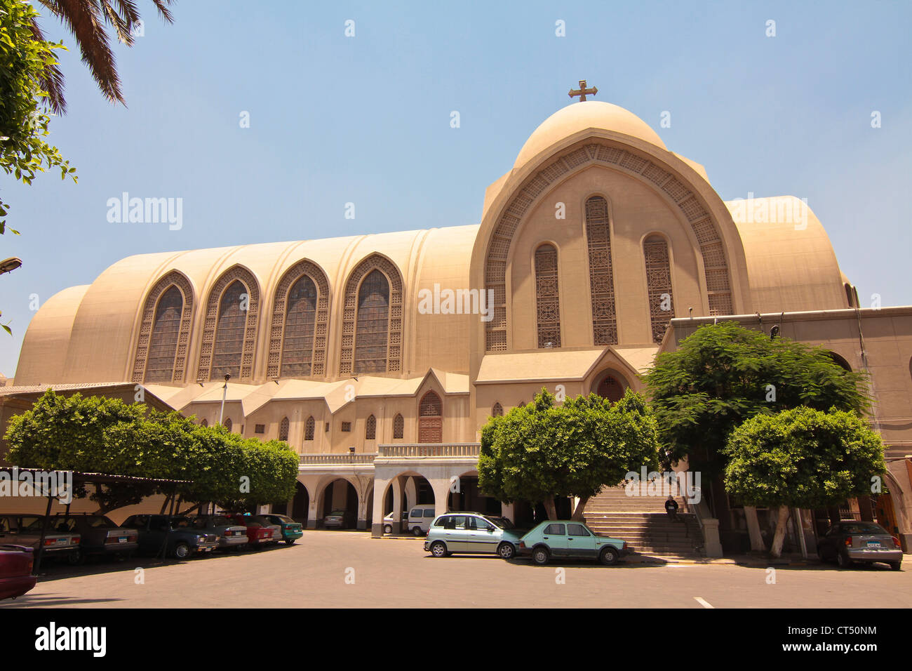 San Marco copto ortodosso Cattedrale Cairo Foto Stock