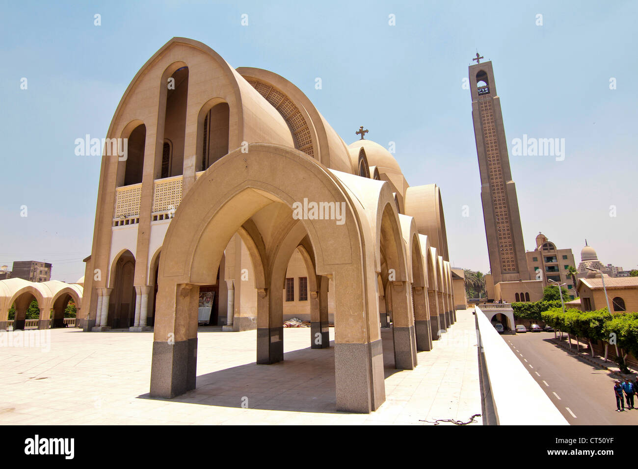 San Marco copto ortodosso Cattedrale Cairo Foto Stock