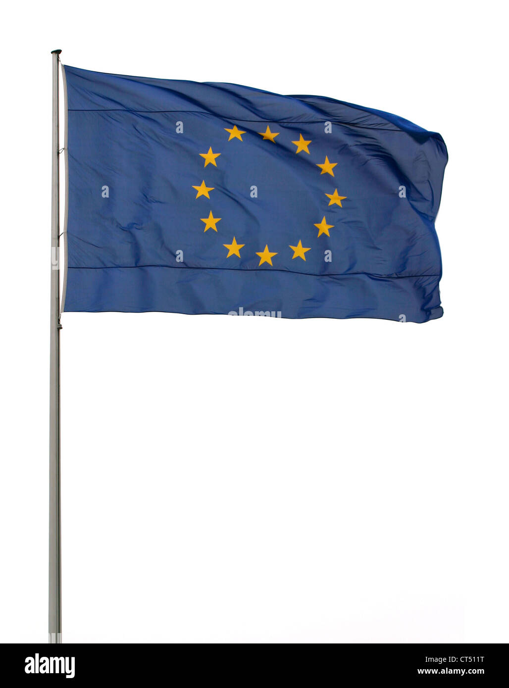 Berlino, la bandiera europea Foto Stock