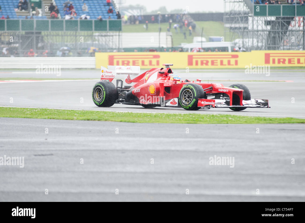 Felipe Massa - Ferrari. British Formula 1 Grand Prix, Silverstone, 2012 Foto Stock