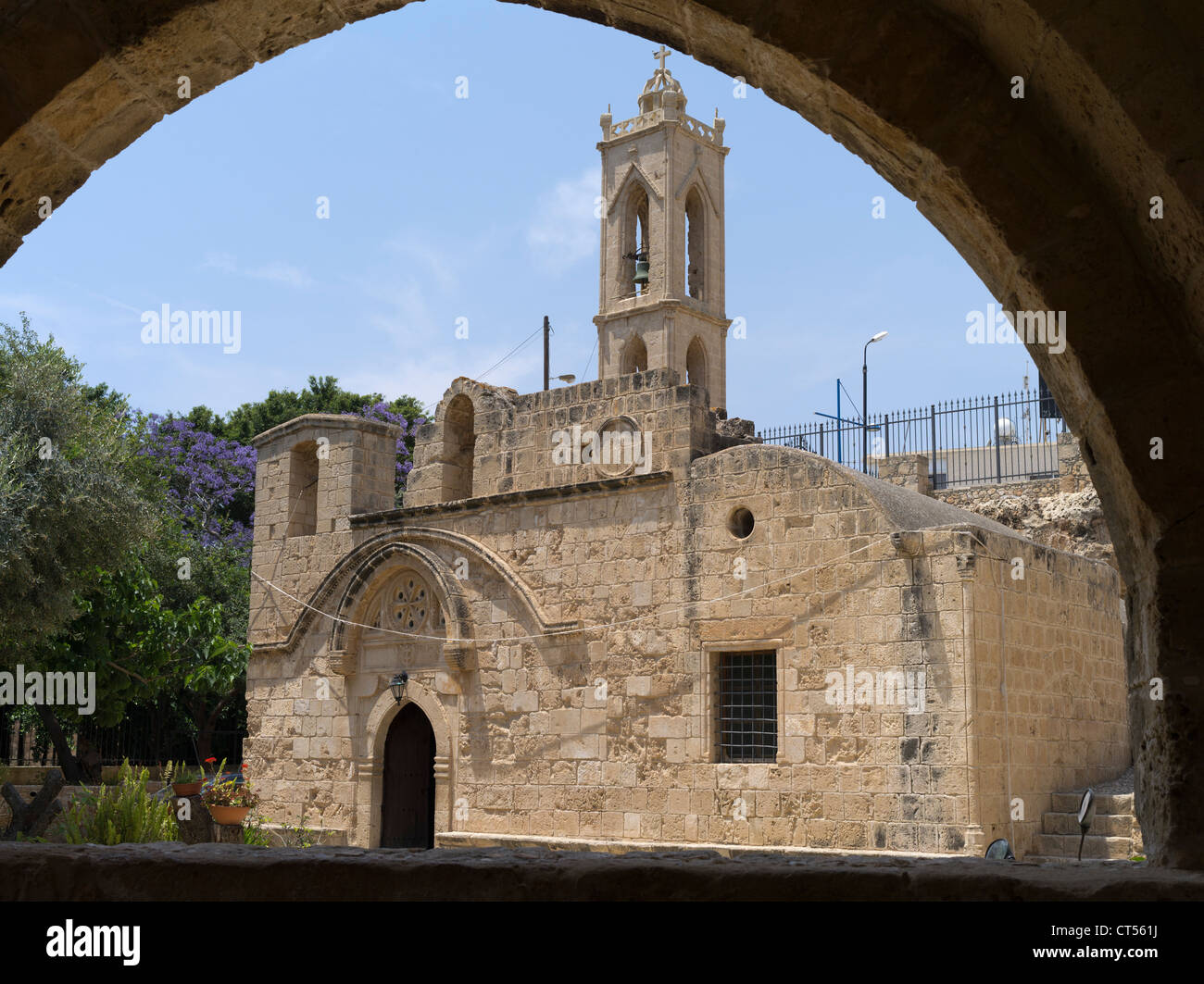 Dh Agia Napa monastero AYIA NAPA CIPRO monastero veneziano chiesa greco-ortodossa Foto Stock