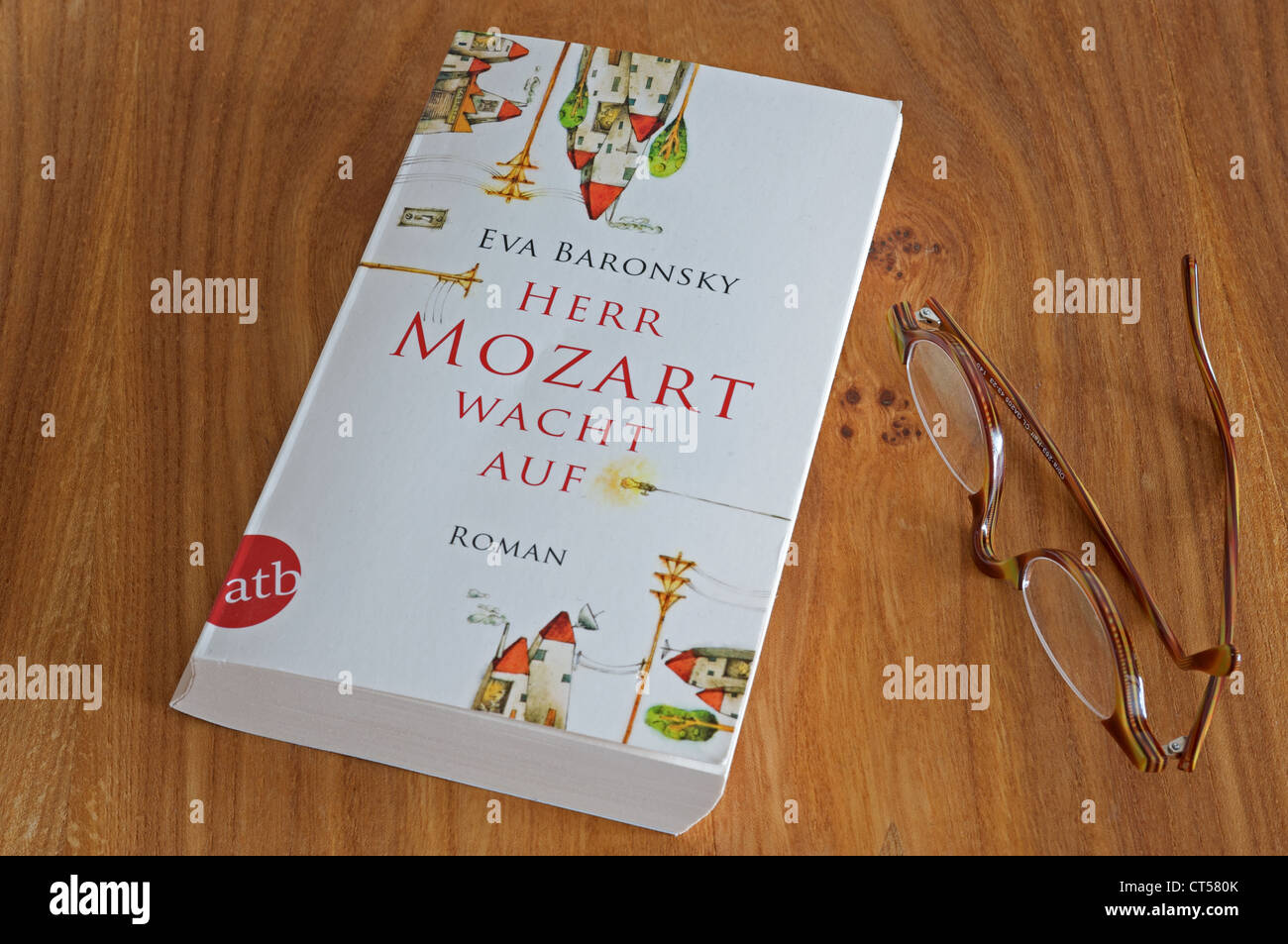 Herr Mozart wacht auf libro in brossura Foto Stock
