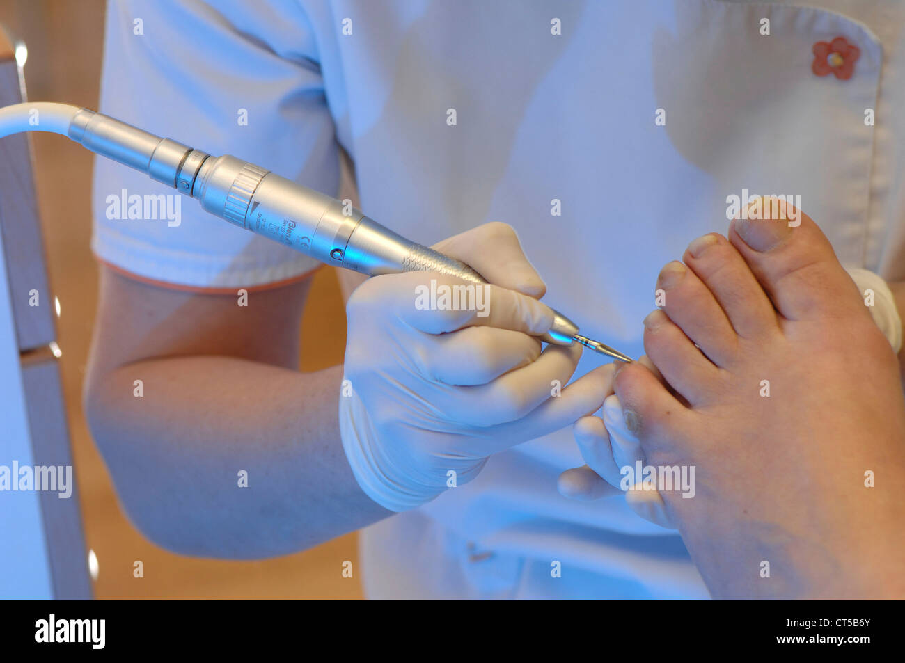 PEDICURE Foto Stock