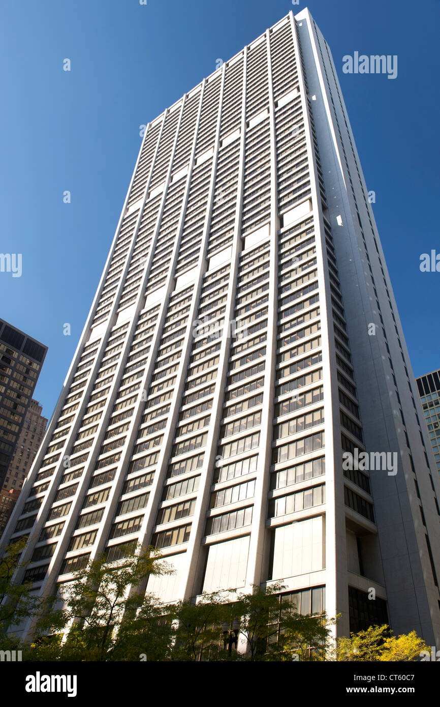 La Chase Tower, a 60 piani di grattacielo a Chicago, Illinois, Stati Uniti d'America. Foto Stock