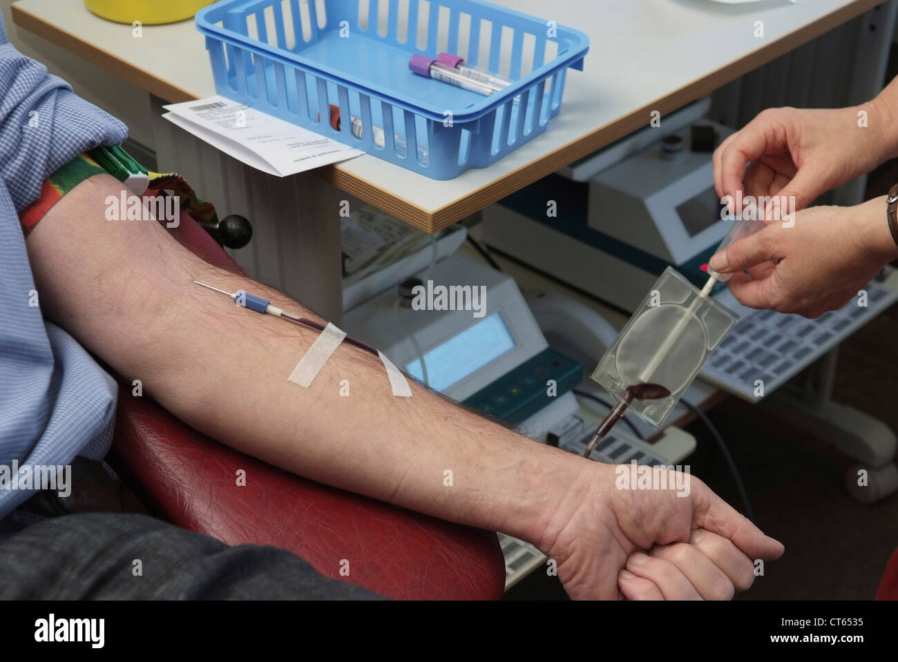 SANGUINAMENTO Foto Stock