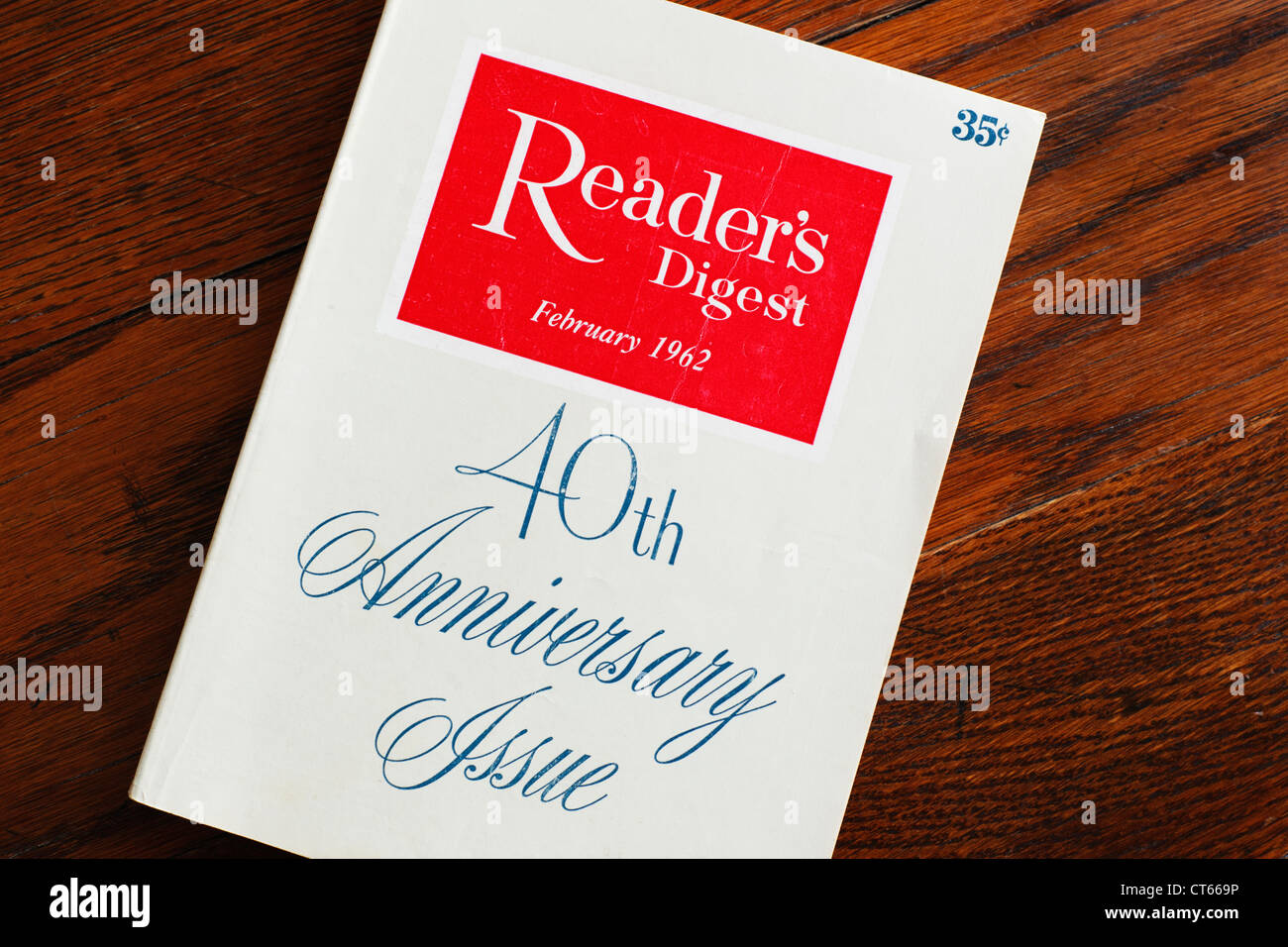 Reader's Digest per il quarantesimo anniversario problema da febbraio, 1962. Foto Stock