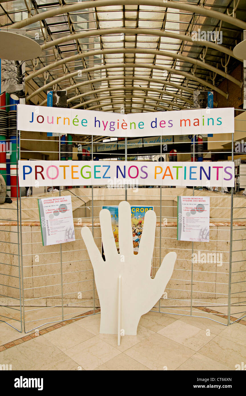 Igiene delle mani giorno Foto Stock