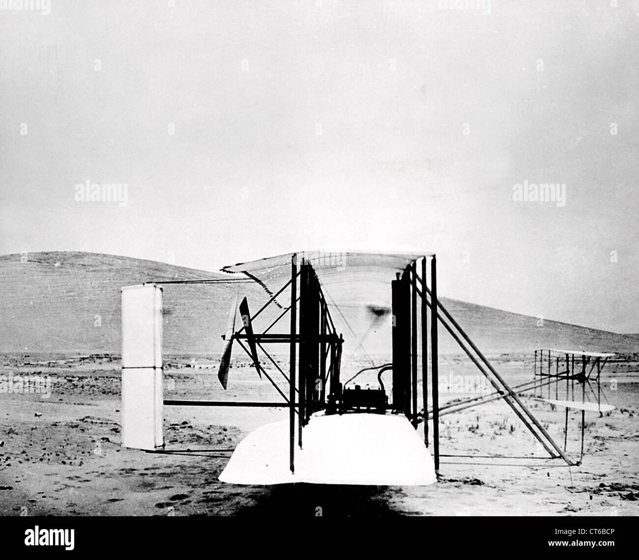 Fratelli Wright 1903 macchina volante, Carolina del Nord Foto Stock