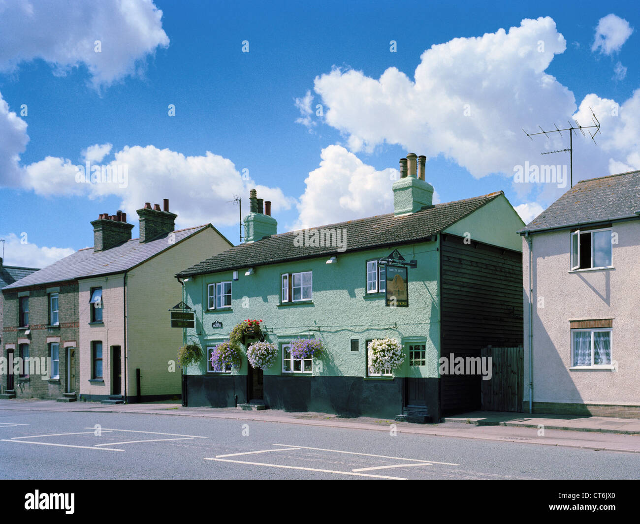 Orzo Mow public house St Neots Cambridgeshire Inghilterra Foto Stock