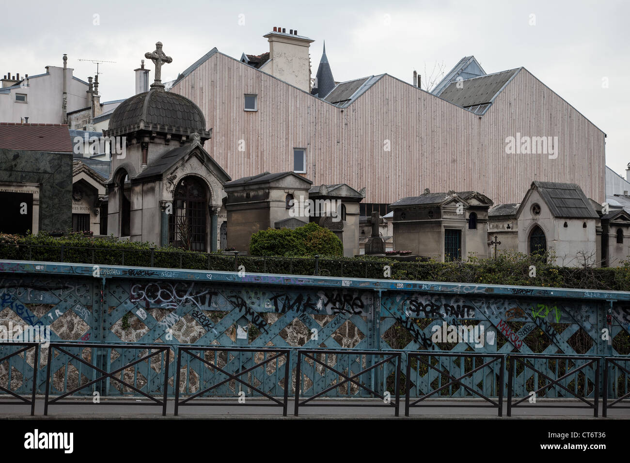 Cimitero di Montmartre PARIGI FRANCIA Foto Stock