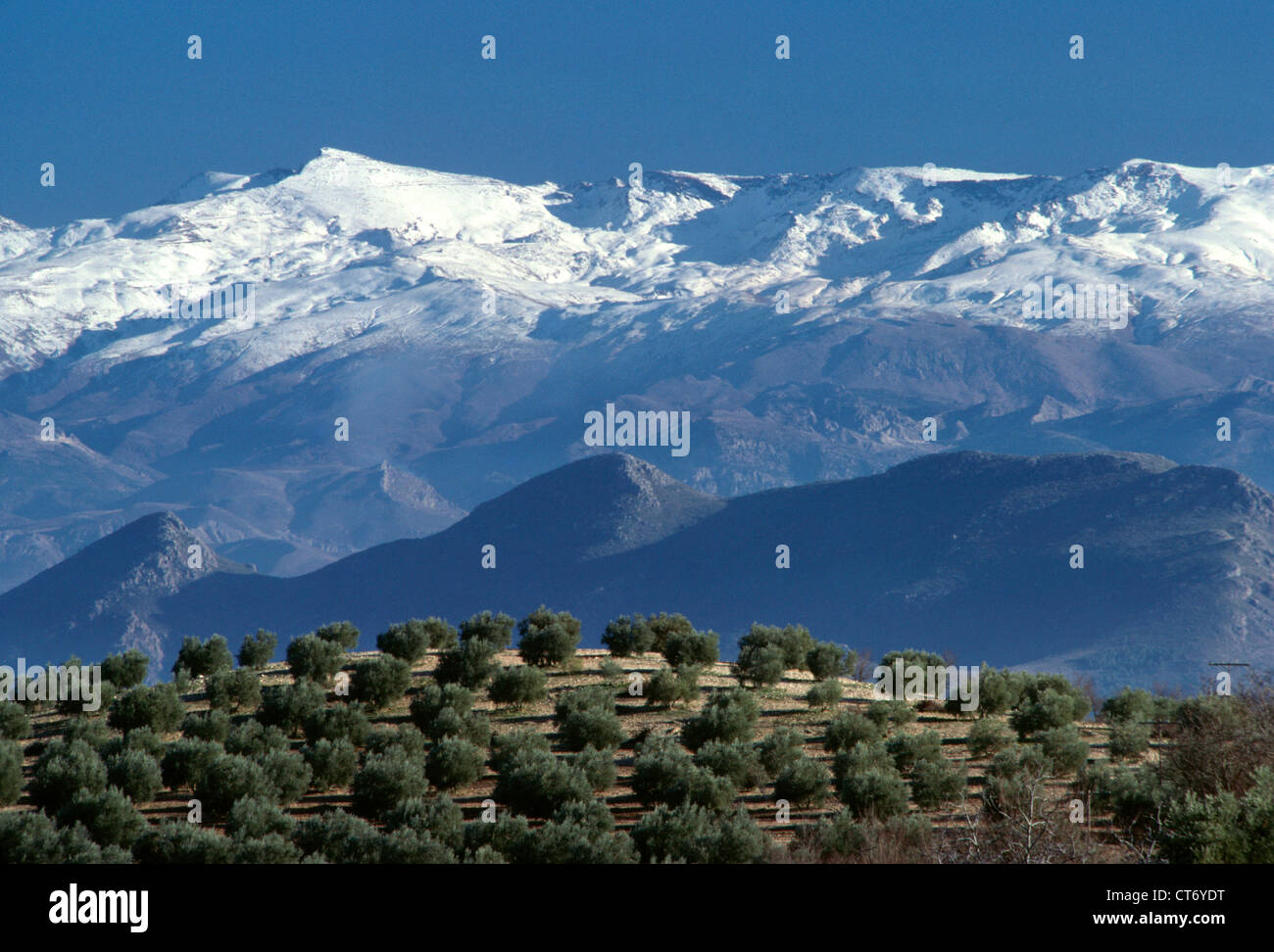Sierra Nevada Spagna Montagne Foto Stock