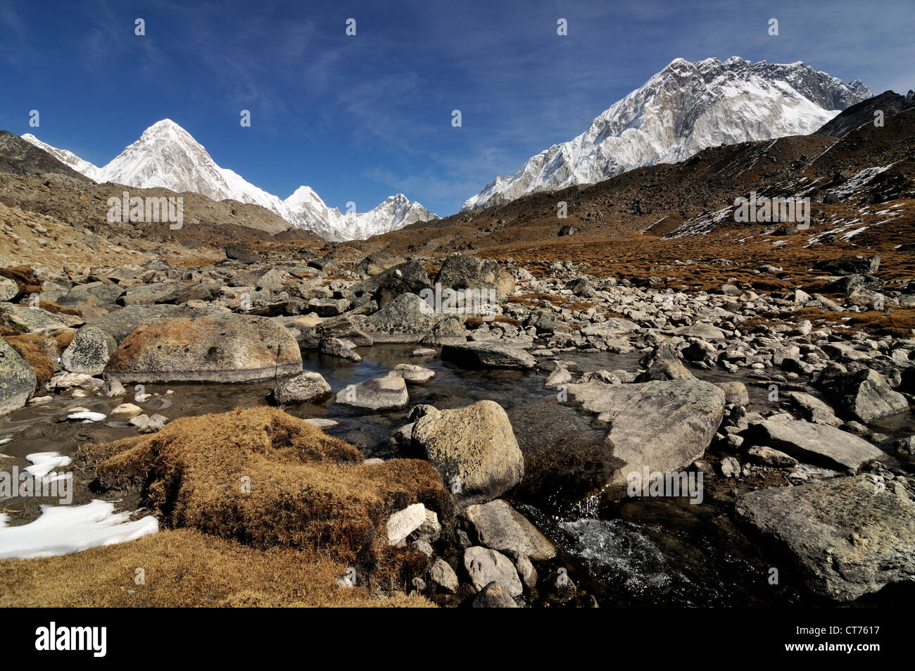 Paesaggio del Nepal Foto Stock