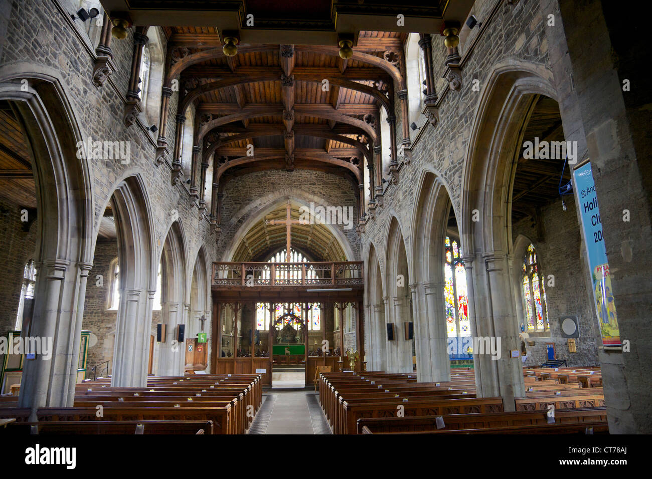 Saint Andrews Chiesa, Biggleswade, Inghilterra Foto Stock