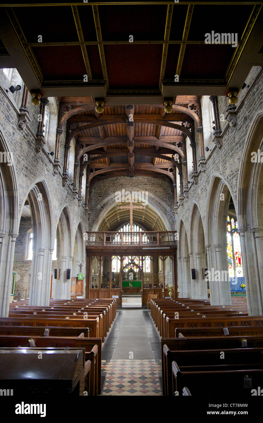 Saint Andrews Chiesa, Biggleswade, Inghilterra Foto Stock