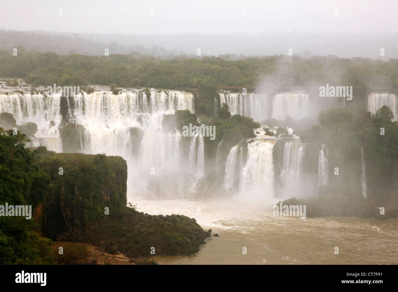 Cataratas o cascate Iguacu Foto Stock