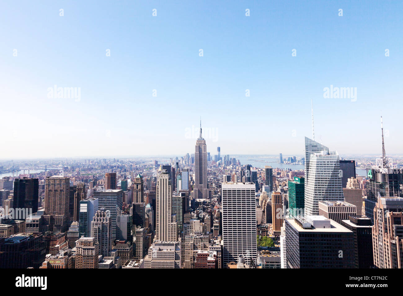 & Midtown Manhattan, New York inc Empire State building Empire State Building di New York City, Empire State Building, Manhattan Manhattan New Foto Stock