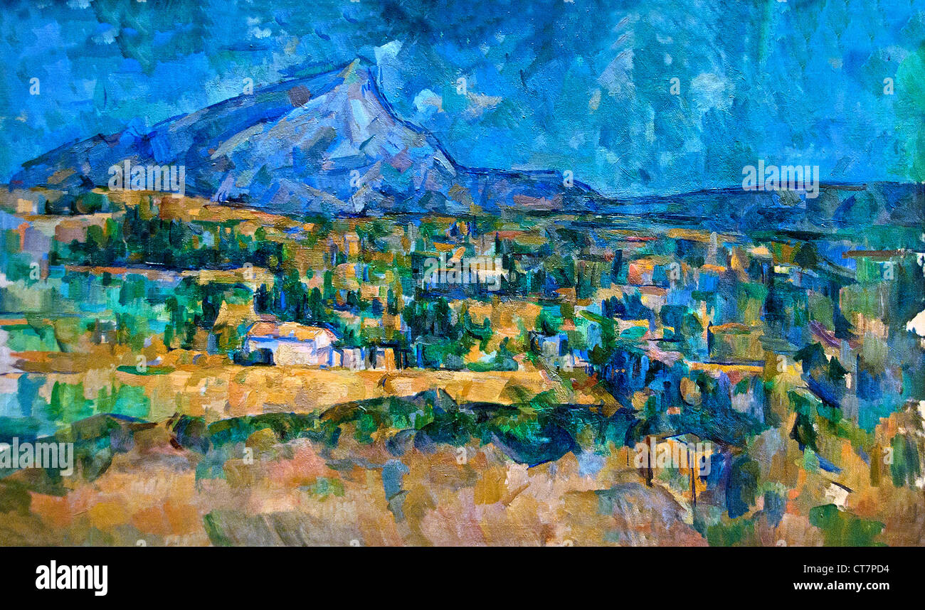 Monte Sainte Victoire 1902 Paul Cézanne 1839-1906 Francia - Francese Foto Stock