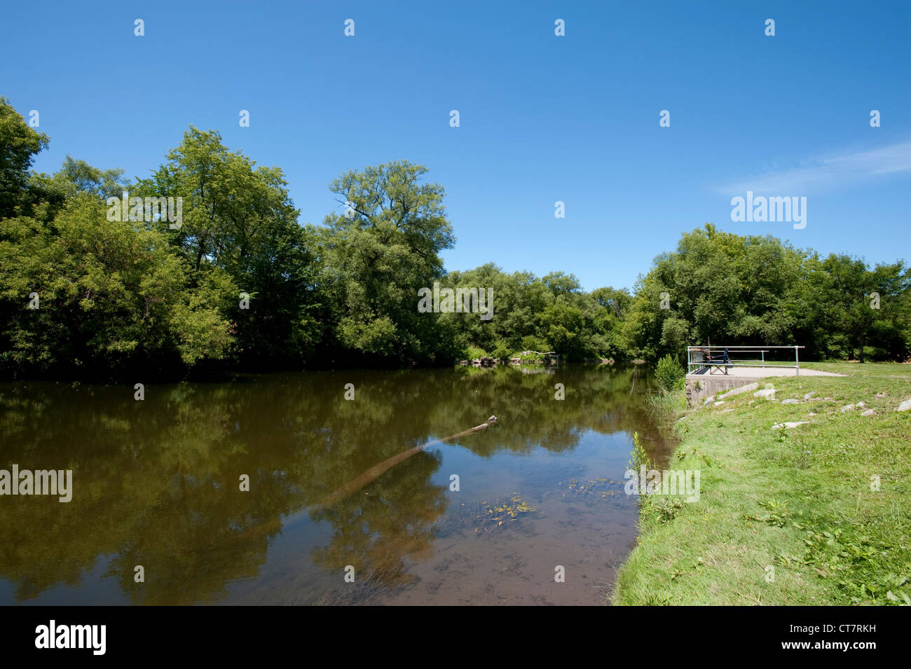 Presente giorno Sandy Creek, New York. Foto Stock