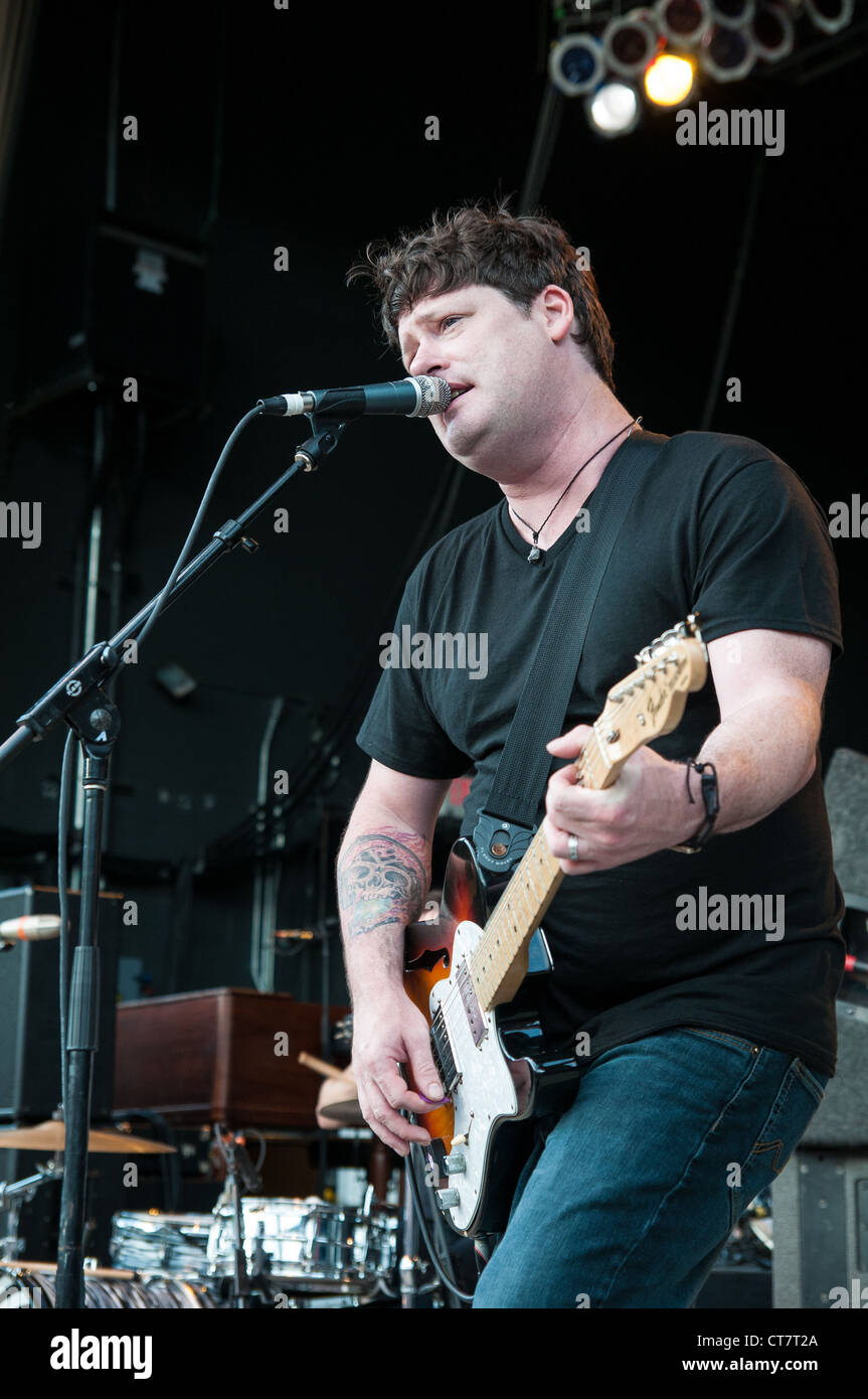 Marcy Playground suonare dal vivo presso il Padiglione LC in Columbus, Ohio sul Summerland Tour. Foto Stock