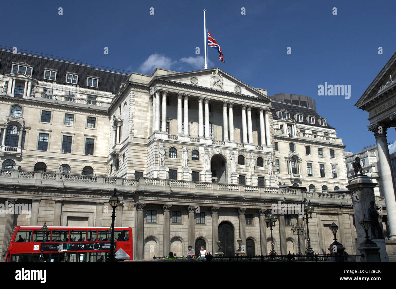 Londra - La Banca d'Inghilterra Foto Stock
