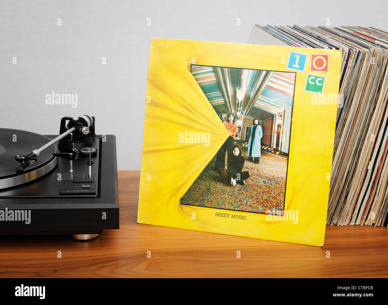 Foglio di musica è il secondo album da Manchester rock band 10cc. Esso è stato rilasciato in 1974 Foto Stock