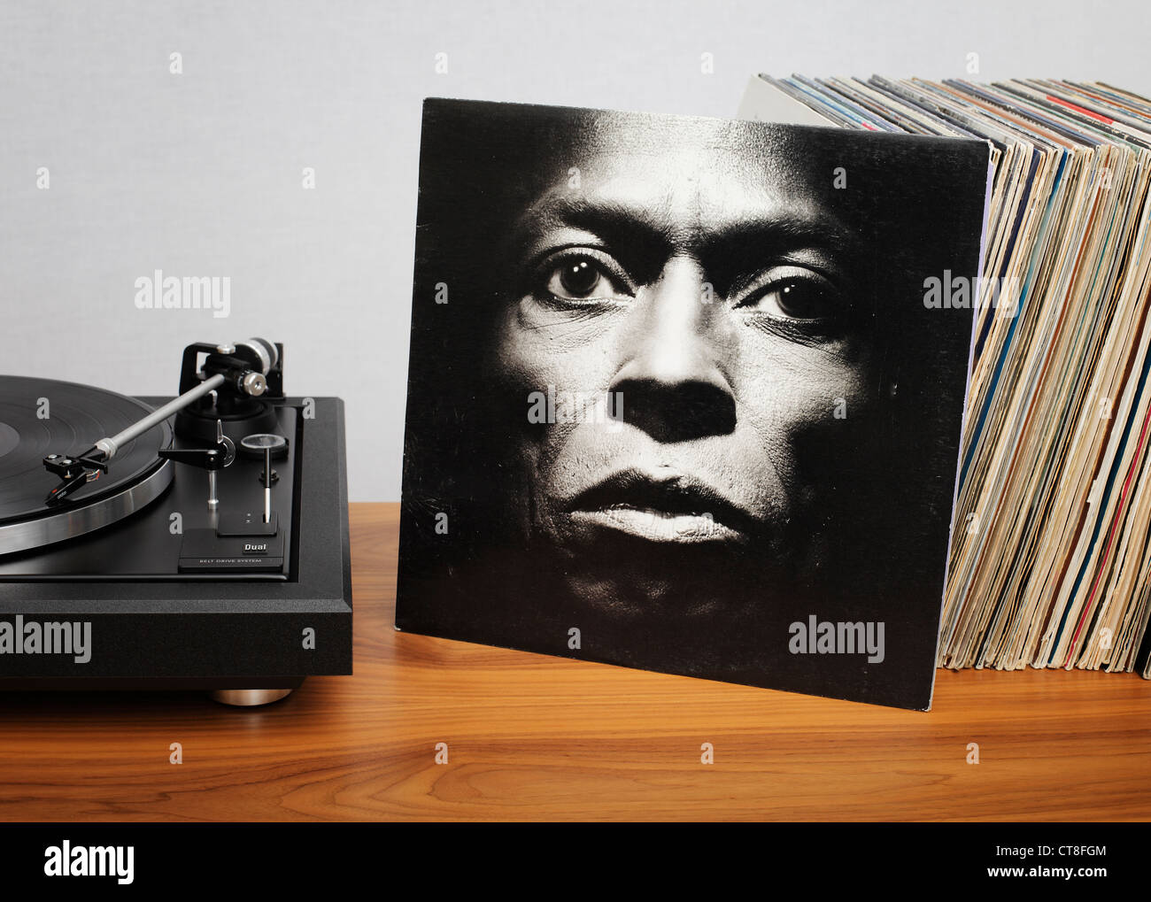 Tutu è un album pubblicato nel 1986 dal trombettista Miles Davis su Warner Bros Record. Foto Stock