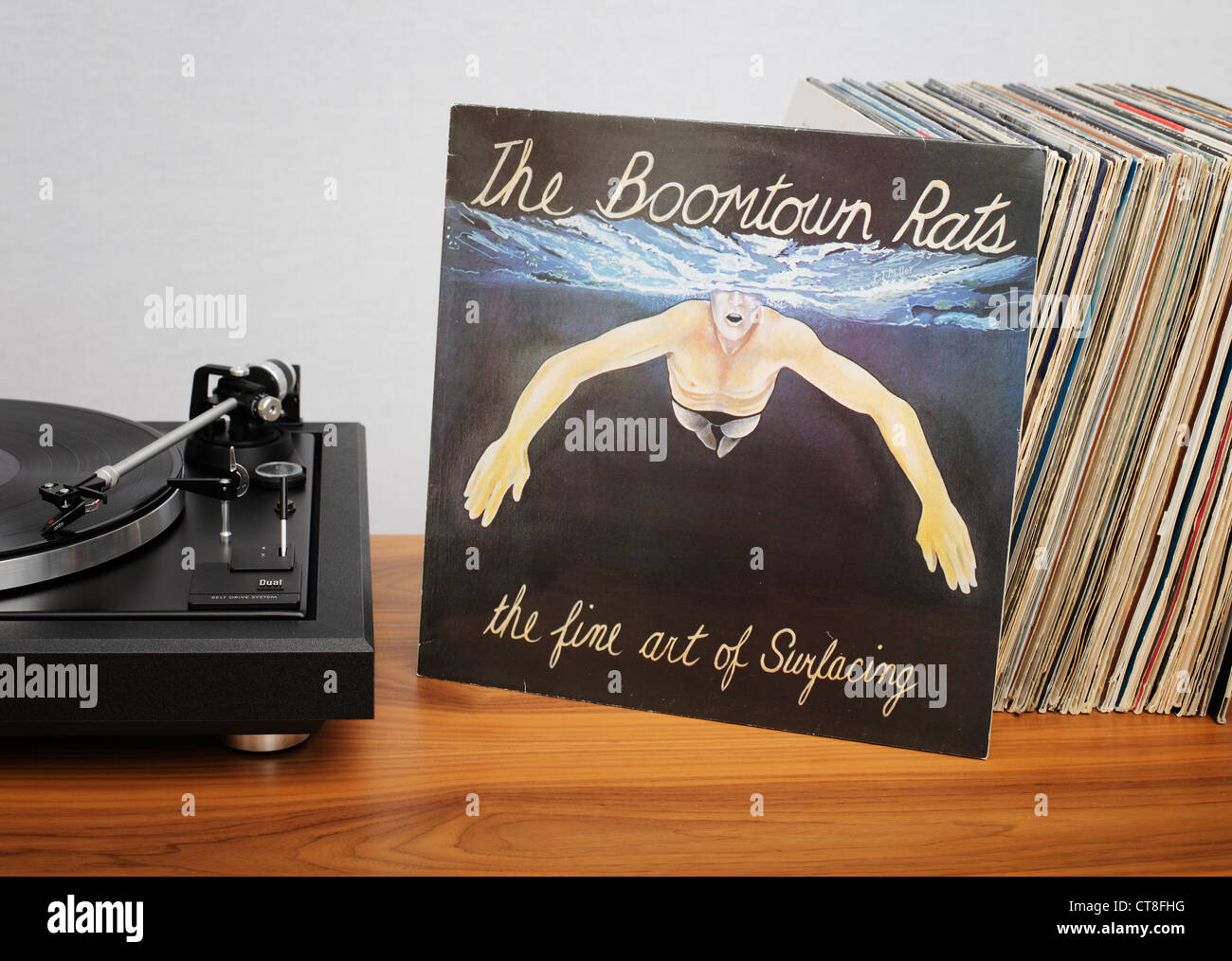 La raffinata arte di riporto è stato il Boomtown ratti' terzo album. Foto Stock
