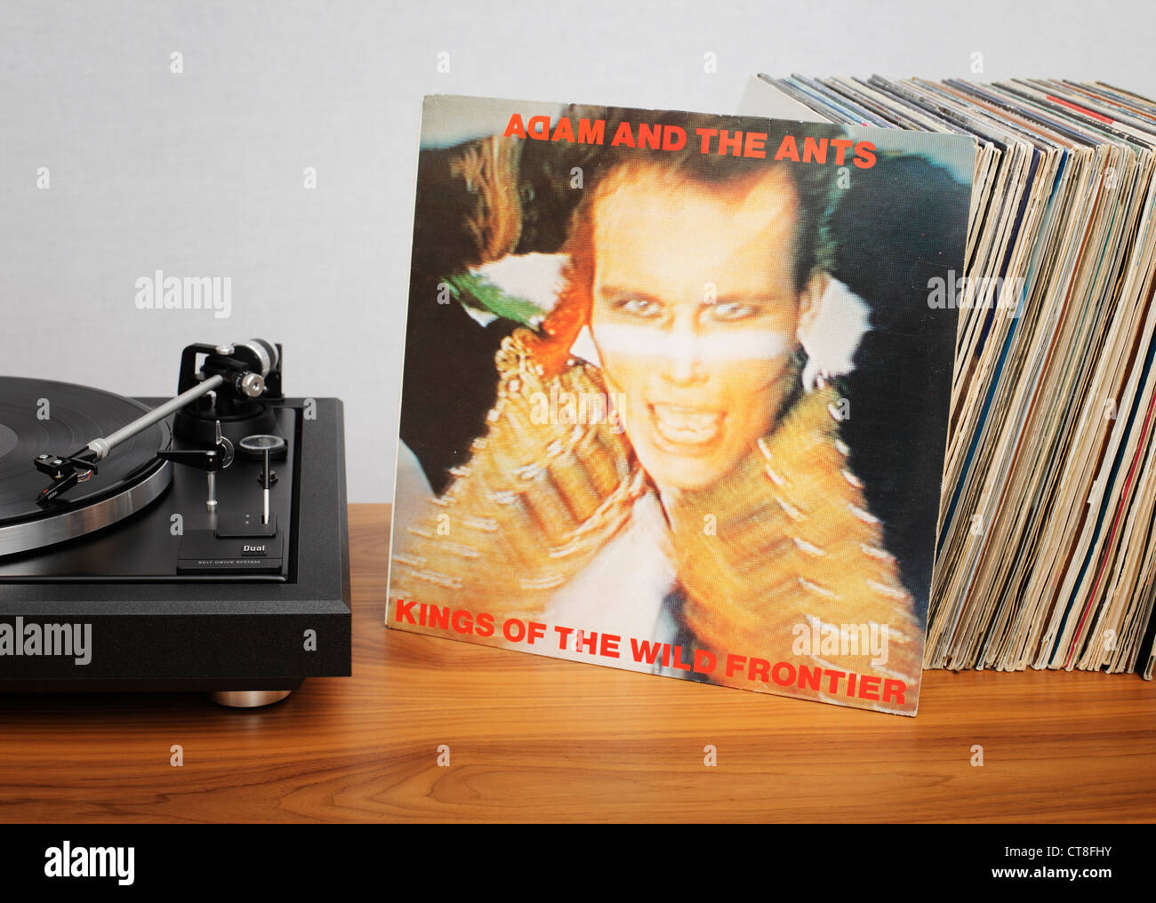 Re della frontiera selvatico è una nuova ondata album di Adam e le formiche, rilasciato nel 1980. Foto Stock