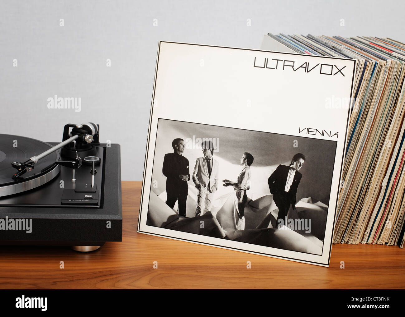 Vienna è il quarto album in studio dalla band synthpop Ultravox, rilasciato per la prima volta il 11 luglio 1980. Foto Stock